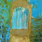 Sunny Neeter - Dreamworks, mixed media op doek, 18 x 24 cm