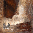 Sunny Neeter - Memories, mixed media op doek, 50 x 50 cm