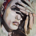 A View 100 x 100 cm