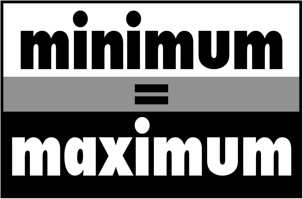 Betutteling en minimum wordt maximum